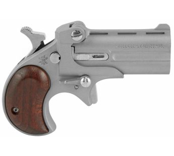 Cobra Classic Derringer .22 WMR 2.4″ Barrel 2 Rounds Satin Cerakote Finish Rosewood Grips