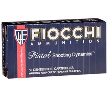 Fiocchi Defense Dynamics .357 Mag 125gr JHP 50-Rounds