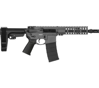 CMMG Banshee 300 Mk4 .300 Blackout AR-15 Semi Auto Pistol 8″ Barrel 30 Rounds RML7 M-LOK Handguard CMMG Micro/CQB RipBrace Sniper Grey Finish