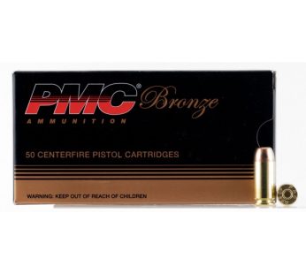 PMC Bronze .40 S&W 165gr FMJ 50-Rounds