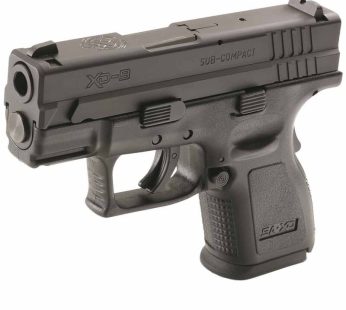 Springfield XD 3″ Sub-Compact 9mm Semi Auto Pistol 13 Rounds Black, Defender Series