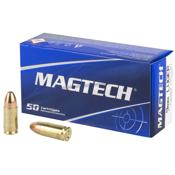 Magtech 9mm 115gr Full Metal Jacket 50rd Box